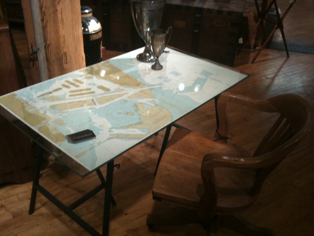 FanshaweBlaine Map Desk at High Point Furniture Market