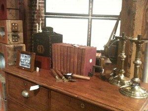 Books, Enamel Ware and Tin and Furniture from Fanshawe Blaine